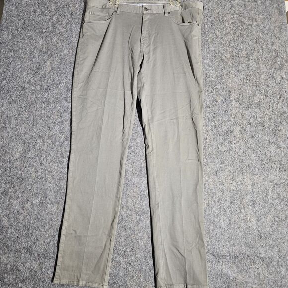 Peter Millar Other - Peter Millar Pants Mens 38 Gray 5 Pocket Straight Leg Stretch Casual Comfort